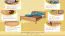 Jugendbett Wooden Nature 141 Buche massiv natur - 160 x 200 cm (B x L)