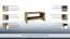 Couchtisch Farbe: Eiche Dunkelbraun 53x120x60 cm