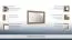 Spiegel Badile 14, Farbe: Braun - 80 x 120 x 7 cm (H x B x T)