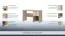 Schreibtisch 28, Farbe: Buche / Creme - 74 x 125 x 60 cm (H x B x T)