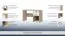 Schreibtisch 28, Farbe: Buche / Weiß - 74 x 125 x 60 cm (H x B x T)