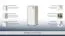 Kommode 21, Farbe: Esche / Weiß - Abmessungen: 102 x 44 x 37 cm (H x B x T)