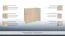 Kommode Ainsa 12, Farbe: Eiche Braun - 95 x 113 x 37 cm (H x B x T)