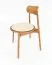 Stuhl, 2er Set, Wellsford 56 Wildeiche massiv geölt - Abmessungen: 80 x 47 x 50 cm (H x B x T)