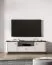 Wohnzimmer Komplett Set | 5-teilig | Farbe: Kaschmir / Eiche Windmill dunkel | Soft-Close-Funktion | 1 Vitrine | 1 Couchtisch | 1 TV-Unterschrank | 1 Sideboard | inkl. LED-Beleuchtung