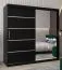 Kleiderschrank schwarz Abbildung