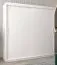 2 Meter breiter Kleiderschrank mit 2 Türen | Farbe: Weiß Abbildung