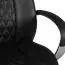 Solider Chefsessel Apolo 67, Farbe: Schwarz / Chrom, Bezug aus echtem Leder