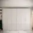 Kleiderschrank im modernen Design Beskiden 11, Farbe: Weiß - Abmessungen: 236 x 100 x 47 cm (H x B x T)