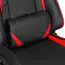 Ergonomischer Gamingstuhl Apolo 87, Farbe: Schwarz / Rot, für langes Sitzen