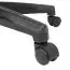 Gaming-Schreibtischstuhl Apolo 110, Farbe: Schwarz, mit hoher Rückenlehne & ausziehbarer Fußstütze