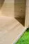 Saunahaus "Mailisa" SET inkl. 2 Bänken, Ofenschutzgitter, Kopfstütze, Farbe: Natur, mit Ofen BIO 9 kW - 304 x 304 cm (B x T), Grundfläche: 8,65 m²