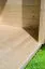 Saunahaus "Heli" SET mit Ofen 9 KW und moderner Tür, Farbe: Natur - 196 x 196 cm (B x T), Grundfläche: 3,3 m²