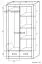Drehtürenschrank / Kleiderschrank Vanimo 24, Farbe: Eiche - Abmessungen: 202 x 100 x 54 cm (H x B x T)