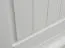Drehtürenschrank / Kleiderschrank Gyronde 11, Kiefer massiv Vollholz, Farbe: Weiß / Eiche - 190 x 108 x 65 cm (H x B x T)