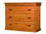 Kommode Jabron 10, Kiefer massiv Vollholz, Farbe: Kiefer - 83 x 107 x 42 cm (H x B x T)