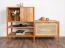 Regal Wellsford 39 Wildeiche massiv geölt - Abmessungen: 106 x 148 x 46 cm (H x B x T)