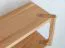 Garderobe | Massivholz | Eichenholz geölt | 7 Haken | mit Ablage | Farbe: Eiche | 63 x 22 x 36 cm | Seille 20