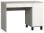 Schreibtisch Bellaco 05, Farbe: Grau / Weiß - Abmessungen: 78 x 110 x 57 cm (H x B x T)