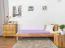 Futonbett Eiche 90 x 200 cm geölt Abbildung