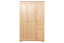 Kleiderschrank Holz natur