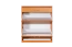 Schuhschrank Pamanukan 02, Farbe: Erle - Abmessungen: 98 x 82 x 25 cm (H x B x T)