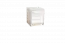 Jugendzimmer - Nachtkästchen Greeley 13, Farbe: Buche / Weiß / Hellgrau - Abmessungen: 48 x 40 x 40 cm (H x B x T), mit 2 Schubladen