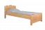 Massivholzbett Kiefer 90 x 200 cm Natur
