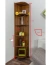 Bücherregal - 40 cm breit, Kiefer Holz-Massiv, Farbe: Eiche