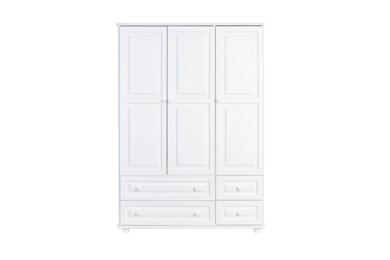 Schrank massiv weiss