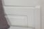 Bett Kiefer massiv 160 x 200 cm Weiß